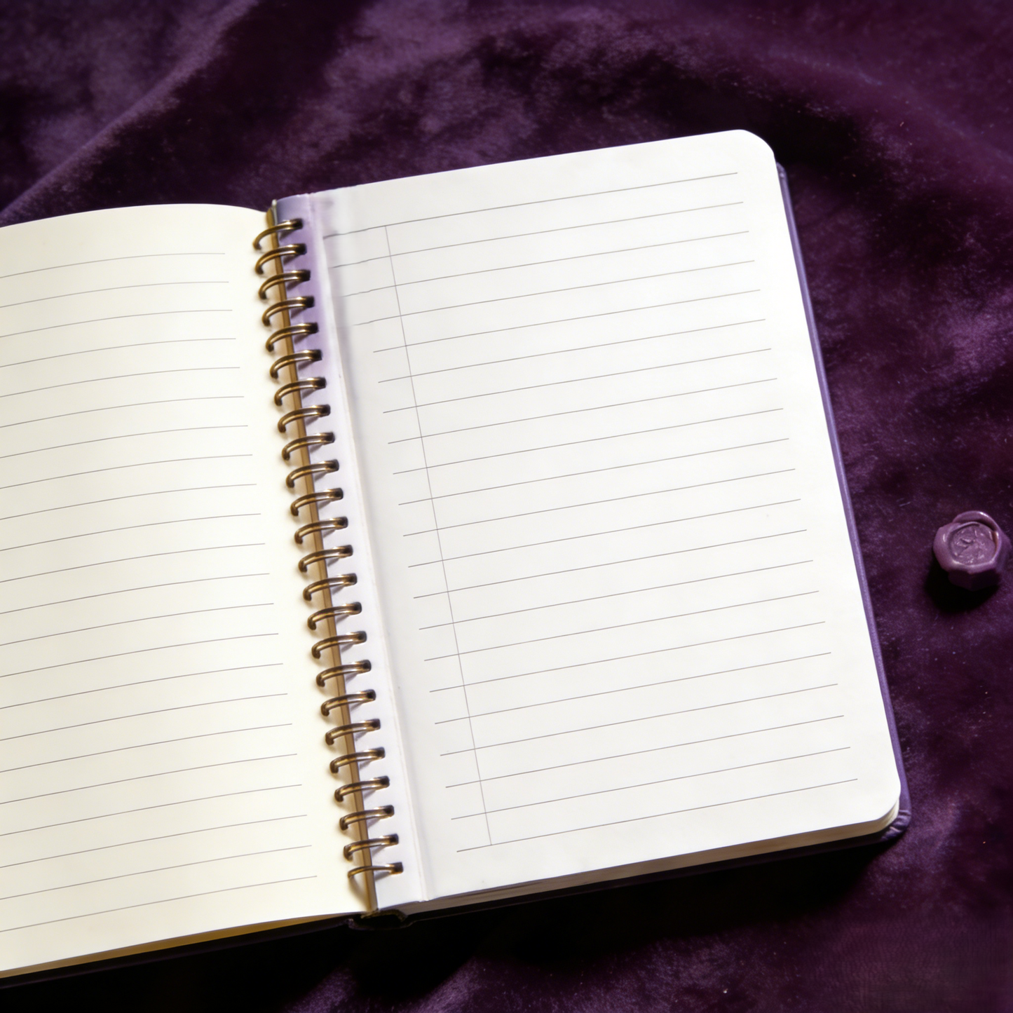 Sculpted Cover Spiral Journal