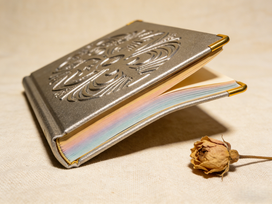 Embossed Metal Cover Journal