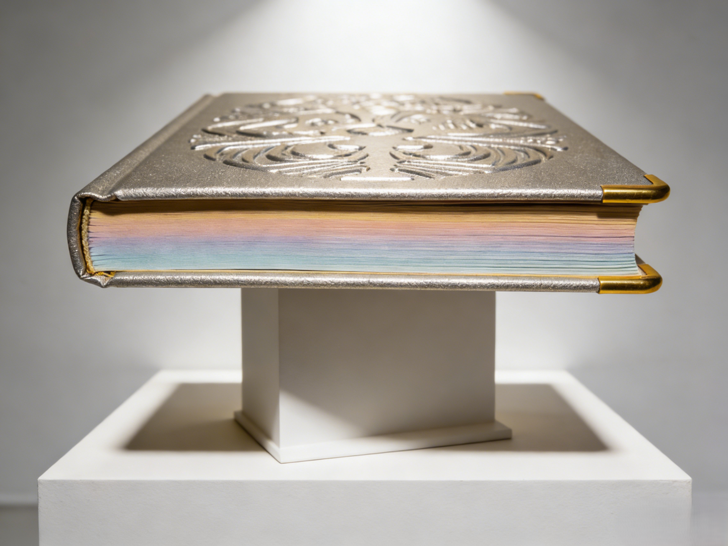 Embossed Metal Cover Journal