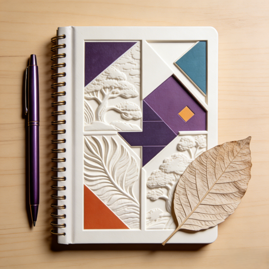 Sculpted Cover Spiral Journal