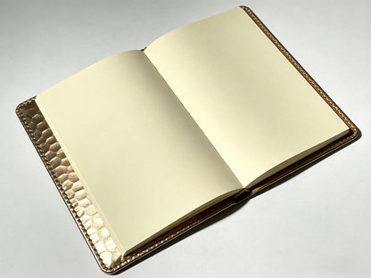 Textured Leather Journal Notebook