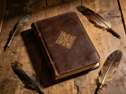Vintage Leather Journal Notebook